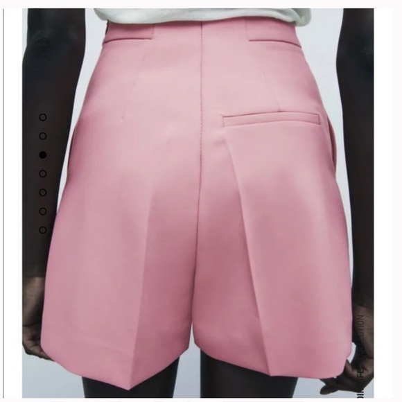 Zara high waist shorts with gold buttons - Picture 5 of 7